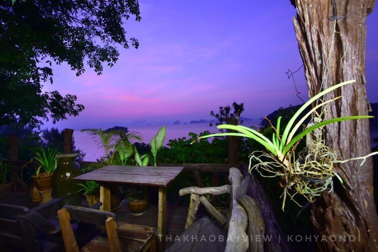 Tha Khao Bay View Bungalow Яо-Ной Экстерьер фото